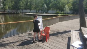 В прошедшую субботу на пруду Чернавка вновь состоялся новый молодёжный проект «Лето на Чернавке»