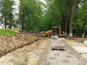 Раменский городской парк культуры и отдыха находится в стадии глобальной реконструкции