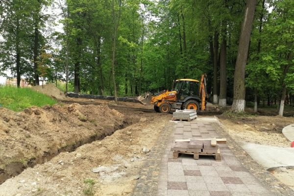 Раменский городской парк культуры и отдыха находится в стадии глобальной реконструкции