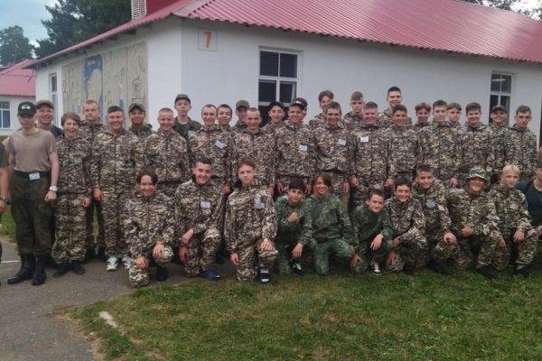 18 июля после двухлетнего перерыва началась смена военно-спортивного лагеря «ТАЙФУН 2022»