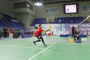 Сильнейшие бадминтонисты России борются за победу на арене «Борисоглебского» в Раменском