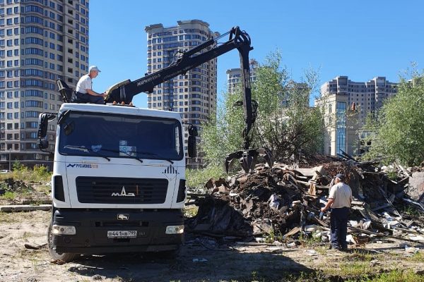 24 несанкционированные свалки убрал регоператор ЭкоЛайн-Воскресенск в августе