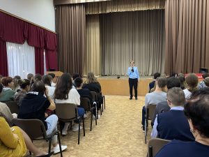 Госавтоинспекторы провели тематическое мероприятие в «Раменском колледже»