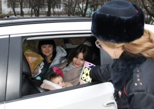 В Раменском прошла проверка водителей на предмет нарушения правил перевозки детей