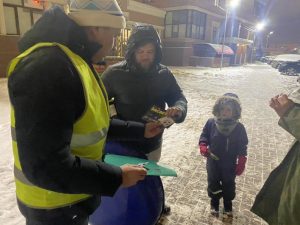 Сотрудники Госавтоинспекции и  Рамавтодора провели акцию «Безопасный двор»