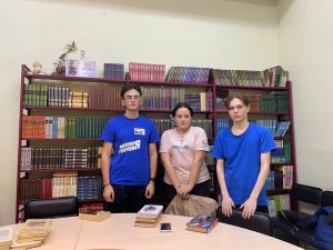 Мероприятие, приуроченное к акции «Книги Донбассу», прошло в центральной библиотеке