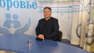 Владимир Хабалов в студии Раменского телевидения