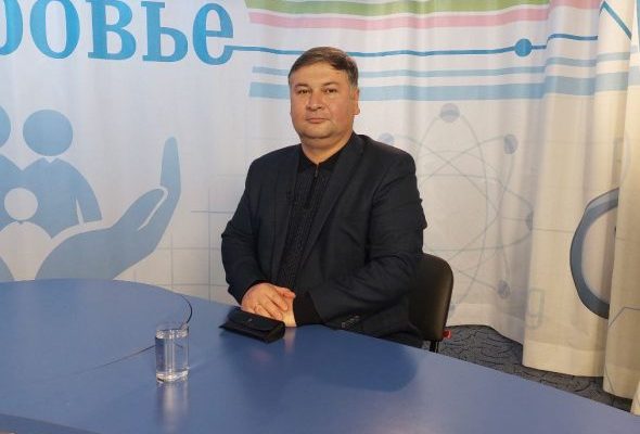 Владимир Хабалов в студии Раменского телевидения