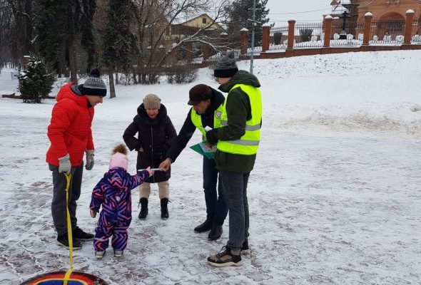 Раменчанам напомнили о безопасности на дорогах в зимний период
