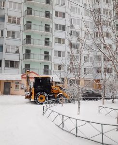 В ТУ Островецкое ликвидируют последствия снегопада