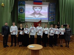 Конференция, посвященная подвигу молодогвардейцев, прошла в Раменской школе №8