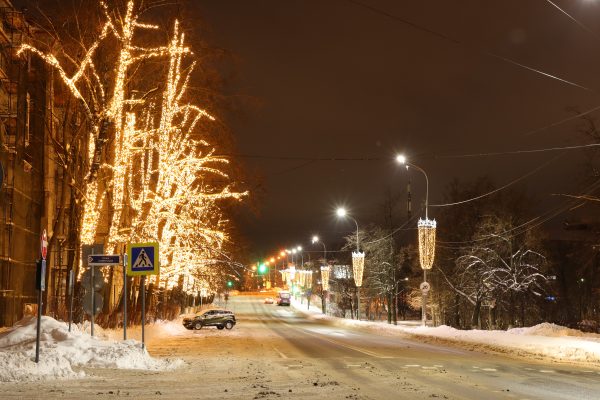 Праздничное оформление в городе и теруправлениях почти завершено