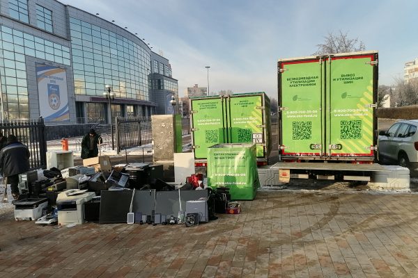 Экологический матч прошёл в Люберцах во Всероссийский день хоккея