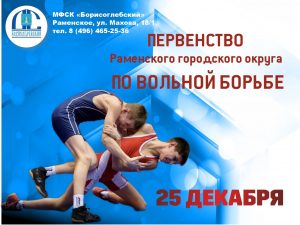 Соревнования по вольной борьбе пройдут в Раменском