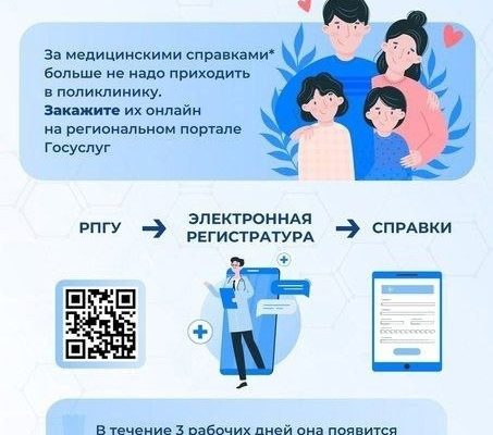 Выписку из амбулаторной карты пациента можно получить онлайн