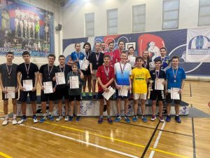 Чемпионат Раменского городского округа по бадминтону прошел в выходные