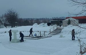 Открытые купели оборудованы в ТУ Новохаритоновское