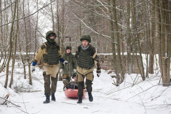 В Раменском прошли военно-патриотические соревнования