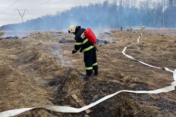 «Мособлпожспас» напомнил гражданам о правилах безопасности во время пожароопасного периода и о запрете пала сухой травы