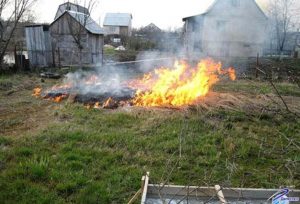 Соблюдайте меры пожарной безопасности в пожароопасный период