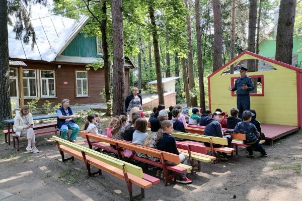 Профилактическое мероприятие по пожарной безопасности в Детском бронхолегочном санатории №47