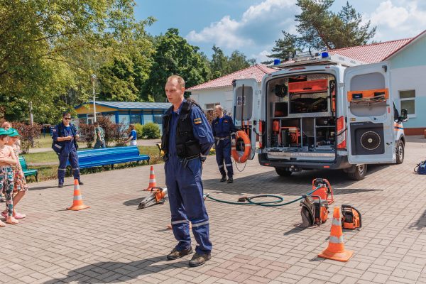 День пожарной безопасности в летнем оздоровительном лагере «Искраград»