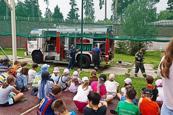 Тренировочная эвакуация прошла в детском оздоровительном лагере «Дубки»