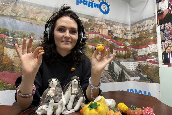 Создаем осеннюю тыкву своими руками вместе с Еленой Гилуновой, мастером рукоделия