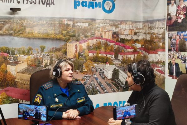 О профилактике пожаров в холодное время года поговорили на Новом Раменском радио