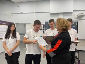 Амбассадоры федерального проекта «Профессионалитет» Раменского колледжа получили благодарственные письма