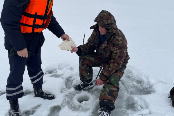 Памятка для рыбаков и любителей активного отдыха на водоеме в зимний период: