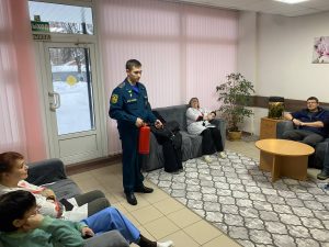 Профилактическую работу в хостелах провели сотрудники госпожнадзора в Быково