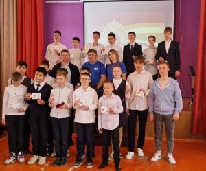 Церемония вручения золотых знаков отличия ГТО состоялась в Кратовской школе №98