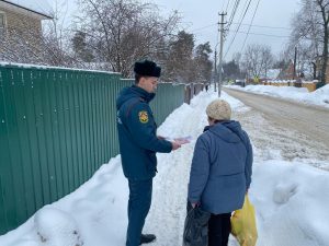 Профилактические мероприятия по пожарной безопасности проводят в Раменском округе