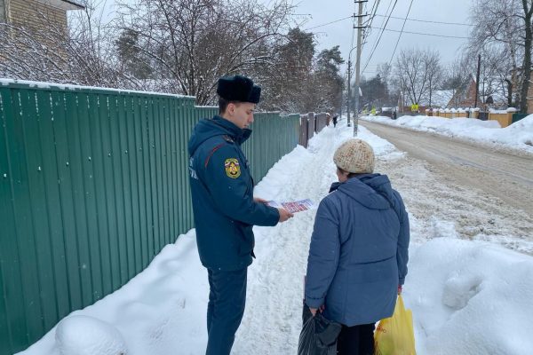 Профилактические мероприятия по пожарной безопасности проводят в Раменском округе