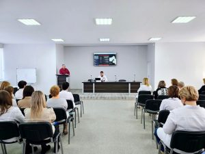 Главный врач Раменской больницы Сергей Маркитан провел еженедельное совещание