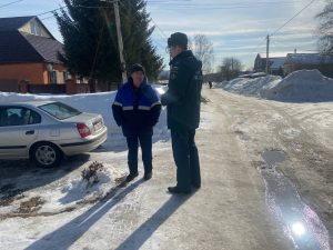 Жителям округа напоминают о пожарной безопасности