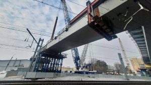 На 76% выполнено строительство путепровода в районе платформы Быково