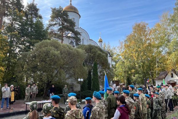 Военно-спортивные соревнования пройдут на территории Храма Воскресения Христова в п.Быково