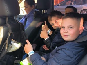 В выходные Автоинспекторы Раменского городского округа, волонтеры СОШ №5 и сотрудники отдела безопасности дорожного движения МКУ «Рамавтодор» провели профилактический рейд «Маленький пассажир — большая ответственность!»