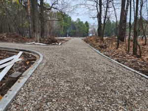 Ильинский пруд: благоустройство зоны отдыха продолжается