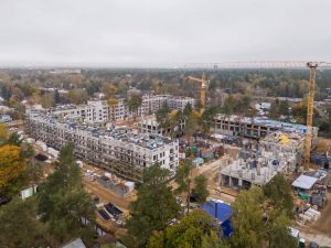 Завершен монтаж лифтов в новом доме ЖК «G3 Театральный» в Ильинском