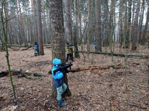 Курсанты клуба «Высота» развивают военные навыки на играх