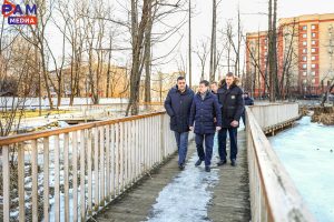 Эдуард Малышев поручил восстановить освещение на Чернавском пруду