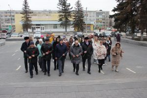 Акция, посвященная 78-й годовщине освобождения Подмосковья от немецко-фашистских захватчиков, прошла в п.Электроизолятор