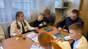 В Гжельской школе прошел открытый урок по безопасности дорожного движения