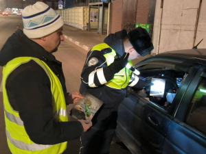 Госавтоинспекторы при содействии Рамавтодора провели сплошные проверки водителей с целью обнаружения нетрезвых водителей