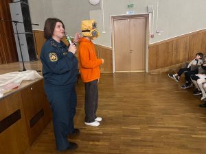 Для учащихся начальных классов Ново-Харитоновской школы № 10 прошло мероприятие по пожарной безопасности