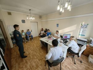 В Речицкой больнице Раменской ЦРБ прошел инструктаж по пожарной безопасности