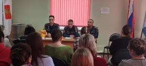 В селе Никоновское Раменского округа провели профилактическое мероприятие по пожарной безопасности